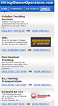 Mobile Screenshot of hiringowneroperators.com