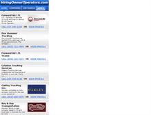 Tablet Screenshot of m.hiringowneroperators.com